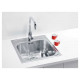 ALVEUS BASIC 140 NAT-90 465 X 465 1X нерж.сталь ALVEUS BASIC 140 NAT-90 465 X 465 1X нерж.сталь