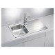ALVEUS LINE 20 NAT-90 860X500 1X нерж.сталь ALVEUS LINE 20 NAT-90 860X500 1X нерж.сталь