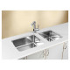 ALVEUS LUNO 40 SAT 90 FI 480X400 U нерж.сталь ALVEUS LUNO 40 SAT 90 FI 480X400 U нерж.сталь