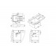 ALVEUS LINE MAXIM 70 SAT-90 795X505  нерж.сталь I