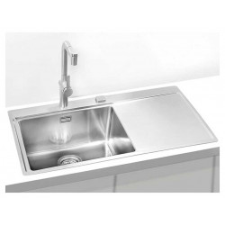 ALVEUS PURE 50L KMB-90 860X525 1X левая  нерж.сталь