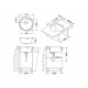 ALVEUS FORM 30 LEI 90 FI 510X185 1X нерж.сталь ALVEUS FORM 30 LEI 90 FI 510X185 1X нерж.сталь