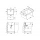 ALVEUS KOMBINO 50 MONARCH ANTRACITE SAT-90 542X442X195 F/S антрацит