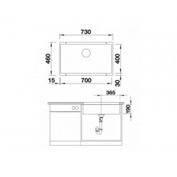 Blanco ROTAN 700-U мягкий белый