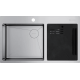 Кухонная мойка Omoikiri Akisame 86-2 Side нерж. сталь