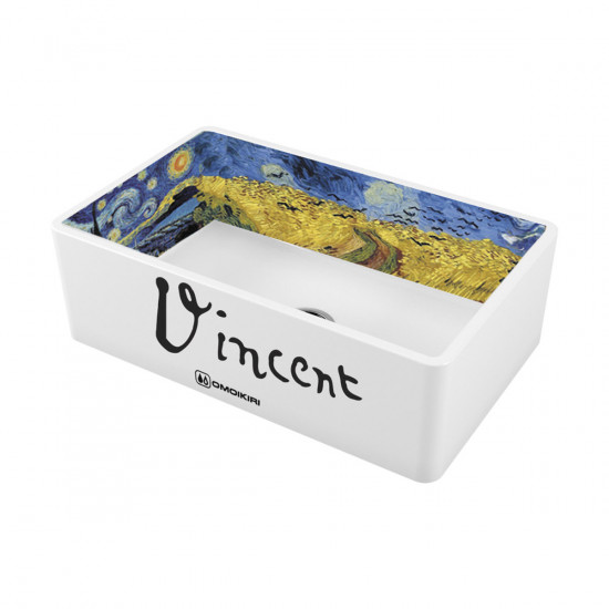 Кухонная мойка Omoikiri Mikura 76-Vangogh Natceramic/ ART COLLECTION Кухонная мойка Omoikiri Mikura 76-Vangogh Natceramic/ ART COLLECTION