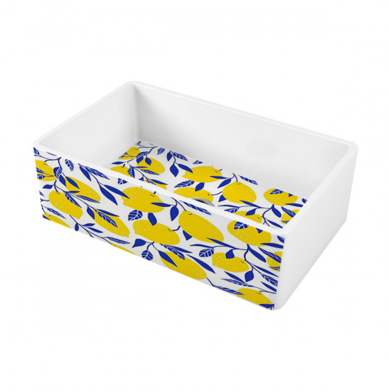 Кухонная мойка Omoikiri Mikura 76-Lemon Natceramic/ ART COLLECTION
