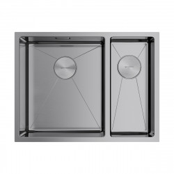 Кухонная мойка OMOIKIRI TAKI 58-2-U/IF нержавеющая сталь