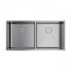 Кухонная мойка OMOIKIRI TAKI 86-2-U/IF нержавеющая сталь