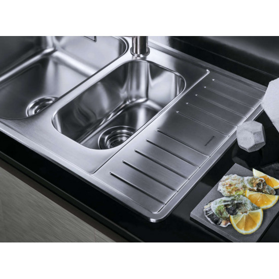 Кухонная мойка OMOIKIRI SAGAMI 79-2-IN нержавеющая сталь