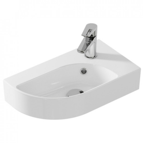 Раковина Cersanit Cameo 45 см правая S-UM-CAM45/1-w Раковина Cersanit Cameo 45 см правая S-UM-CAM45/1-w