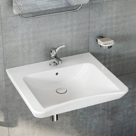 Раковина VitrA Conforma 60 см для людей с ограниченными возможностями 5289B003-0001 Раковина VitrA Conforma 60 см для людей с ограниченными возможностями 5289B003-0001