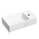 Раковина Ceramica Nova Element 40 см чаша слева белаый глянец CN6051L Раковина Ceramica Nova Element 40 см чаша слева белаый глянец CN6051L