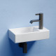 Раковина Ceramica Nova Element 40 см чаша слева белаый глянец CN6051L Раковина Ceramica Nova Element 40 см чаша слева белаый глянец CN6051L