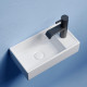 Раковина Ceramica Nova Element 40 см чаша слева белаый глянец CN6051L Раковина Ceramica Nova Element 40 см чаша слева белаый глянец CN6051L