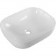 Раковина BelBagno 50 см накладная белая глянцевая BB1302 Раковина BelBagno 50 см накладная белая глянцевая BB1302