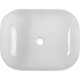 Раковина BelBagno 50 см накладная белая глянцевая BB1302 Раковина BelBagno 50 см накладная белая глянцевая BB1302