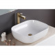 Раковина BelBagno 50 см накладная белая глянцевая BB1302 Раковина BelBagno 50 см накладная белая глянцевая BB1302