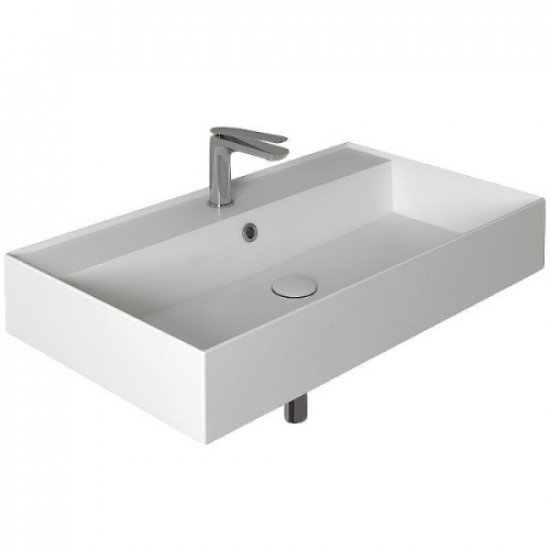 Раковина Simas Agile 81 см подвесная AG81 bi*1 Раковина Simas Agile 81 см подвесная AG81 bi*1