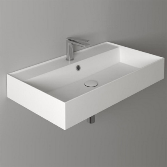 Раковина Simas Agile 81 см подвесная AG81 bi*1 Раковина Simas Agile 81 см подвесная AG81 bi*1