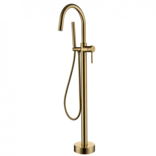 Смеситель для ванны Boheme Uno matt gold 469-MG Смеситель для ванны Boheme Uno matt gold 469-MG