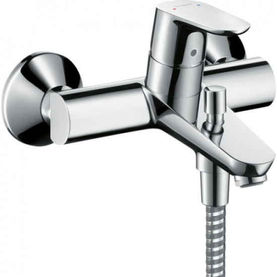 Смеситель для ванны Hansgrohe Focus хром 31940000 Смеситель для ванны Hansgrohe Focus хром 31940000