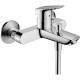 Смеситель для ванны Hansgrohe Logis хром 71400000 Смеситель для ванны Hansgrohe Logis хром 71400000