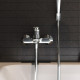 Смеситель для ванны Hansgrohe Logis хром 71400000 Смеситель для ванны Hansgrohe Logis хром 71400000