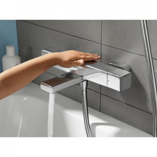 Смеситель для ванны Hansgrohe Ecostat E хром 15774000 Смеситель для ванны Hansgrohe Ecostat E хром 15774000