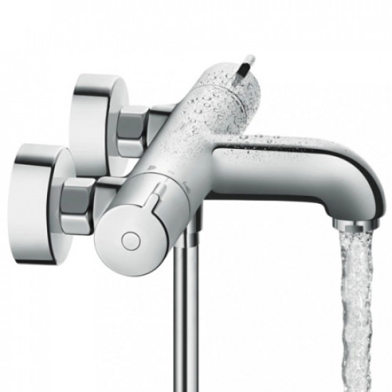 Смеситель для ванны Hansgrohe Ecostat термостатический 13201000 Смеситель для ванны Hansgrohe Ecostat термостатический 13201000