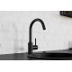 Кухонный смеситель BLANCO MIDA черный матовый