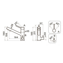 Кухонный смеситель OMOIKIRI TONAMI