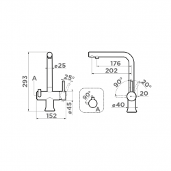 Кухонный смеситель OMOIKIRI HOTARU